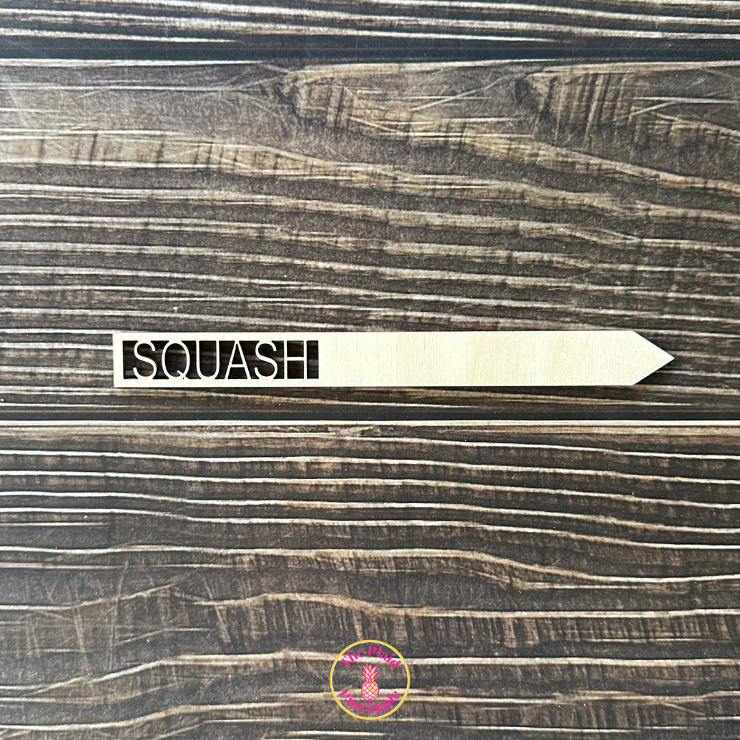 Wooden Garden Markers - 7"
