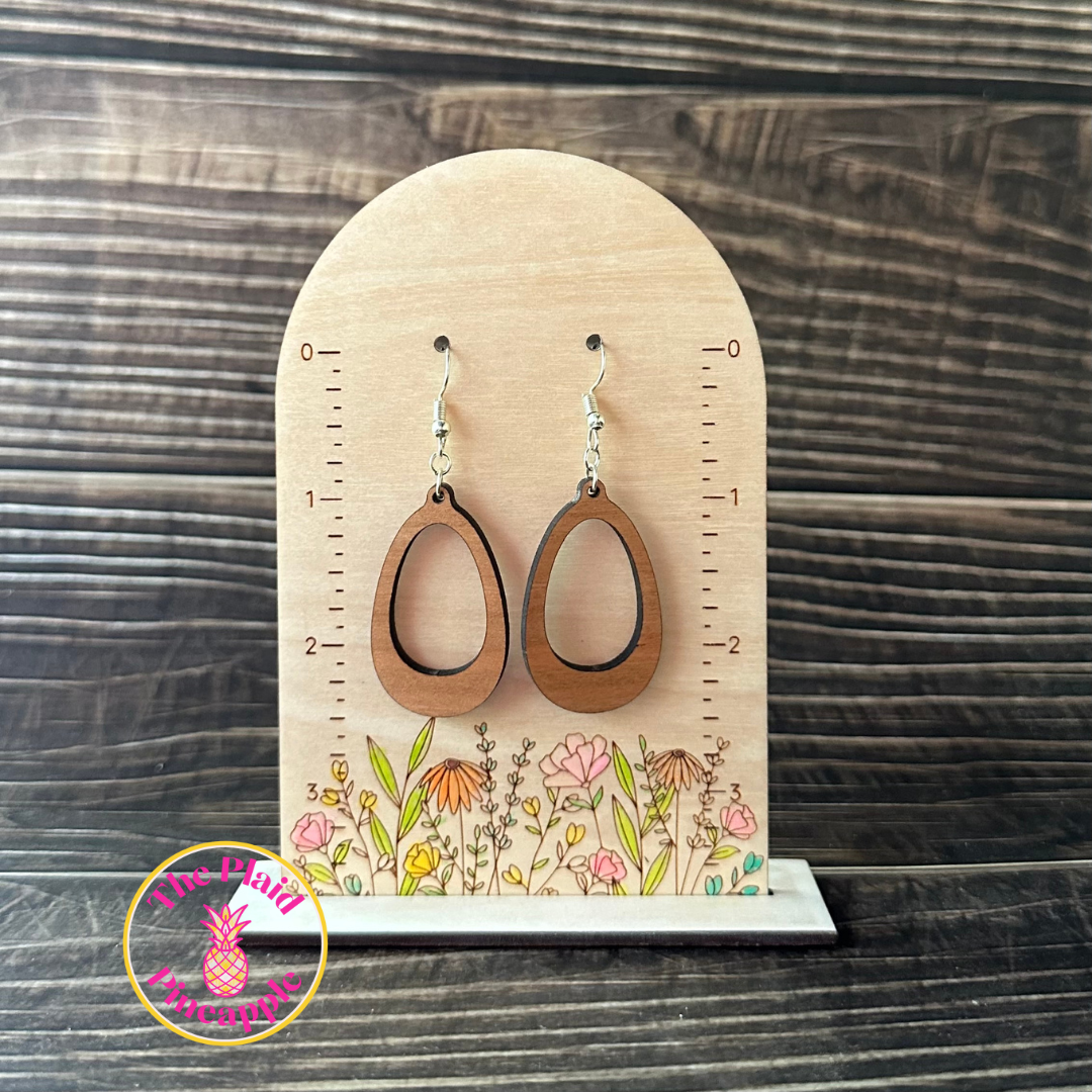 Earrings - Oval