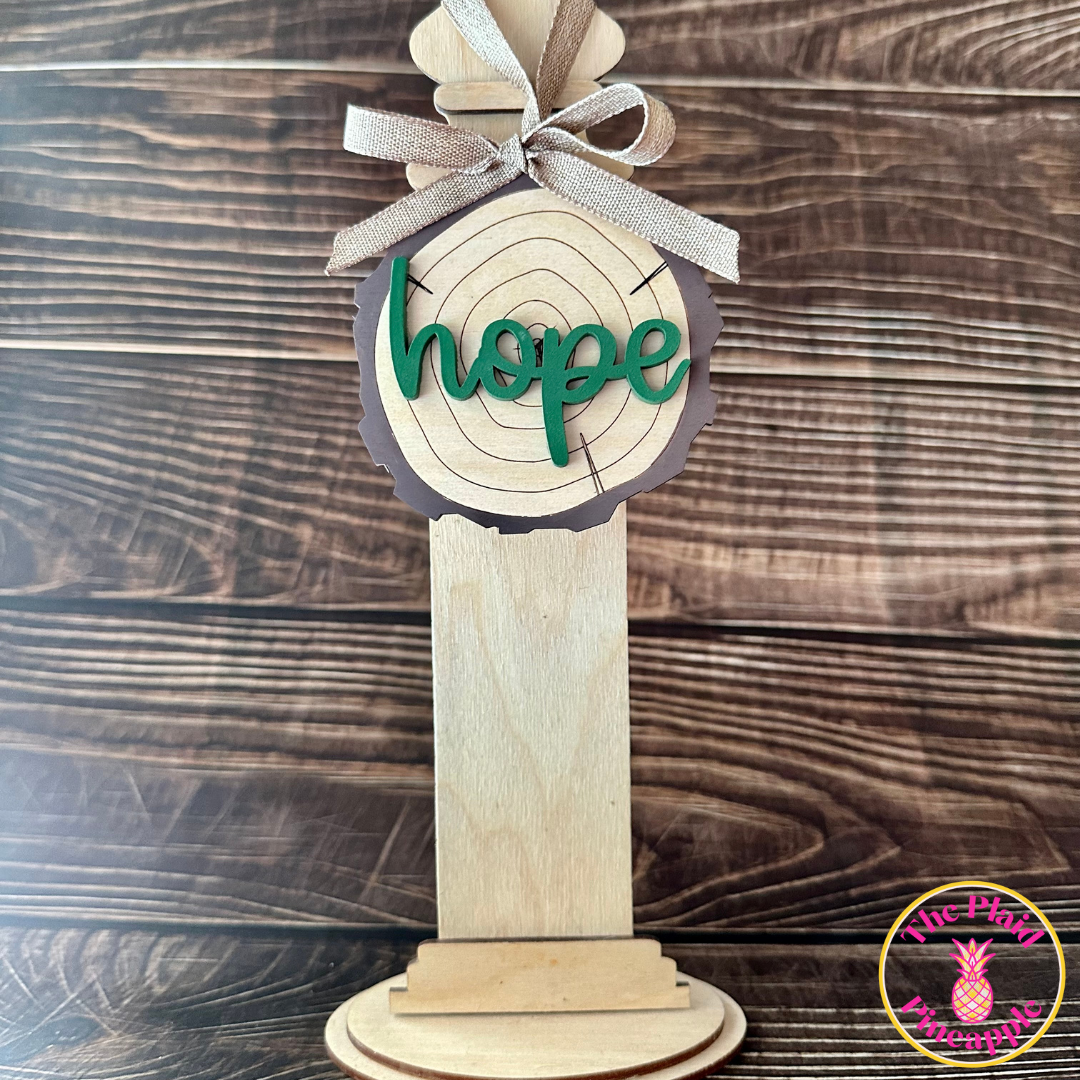 Wood Slice Ornament