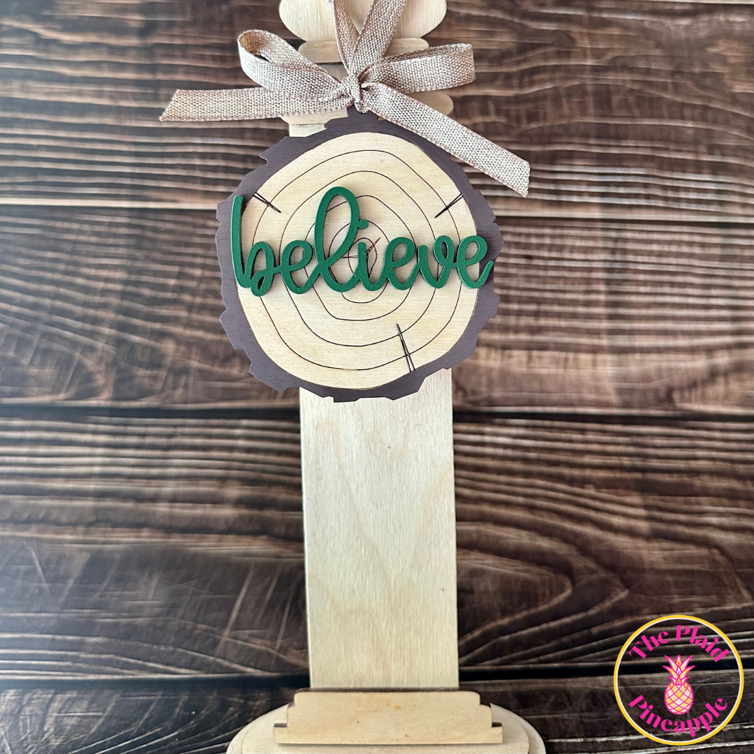 Wood Slice Ornament