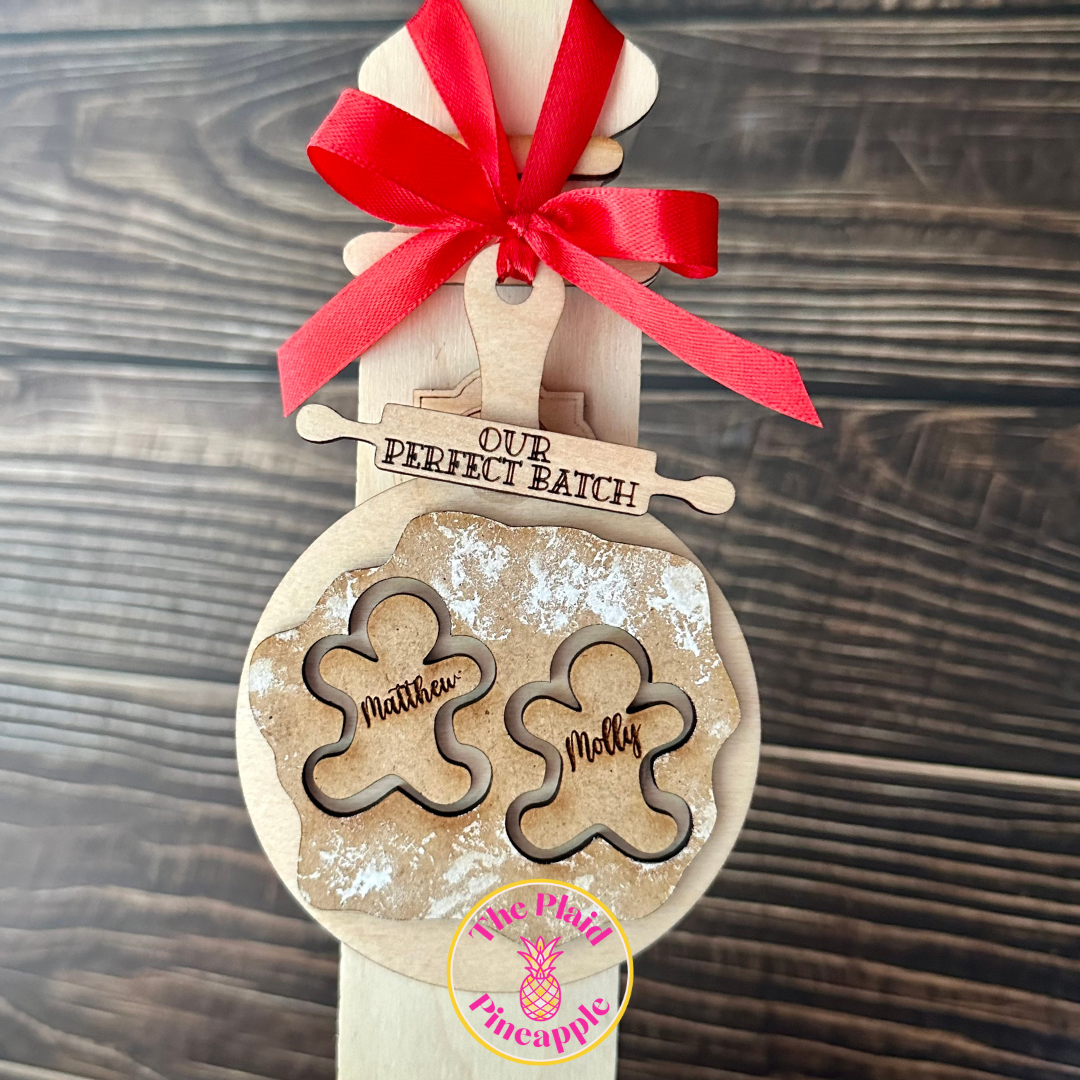 Personalized Gingerbread Ornament