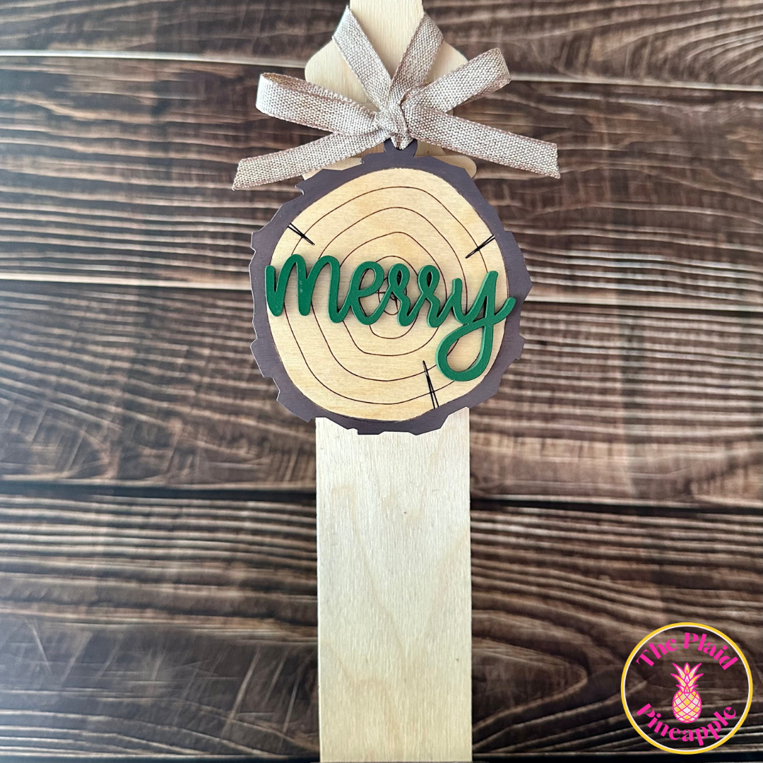 Wood Slice Ornament
