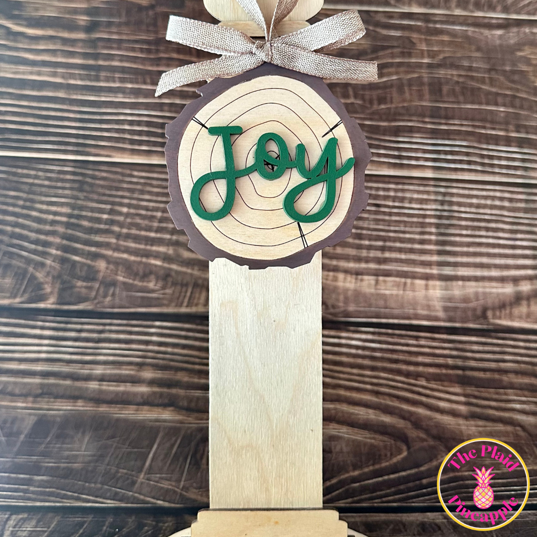 Wood Slice Ornament
