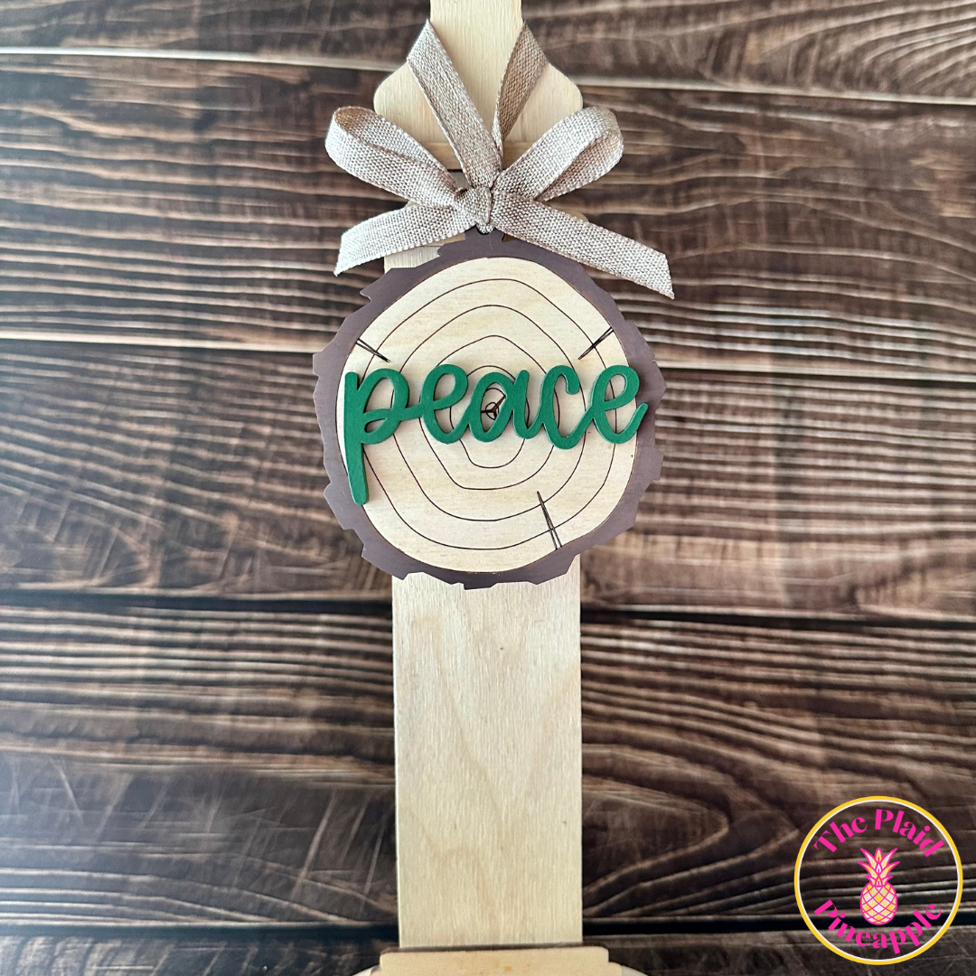 Wood Slice Ornament