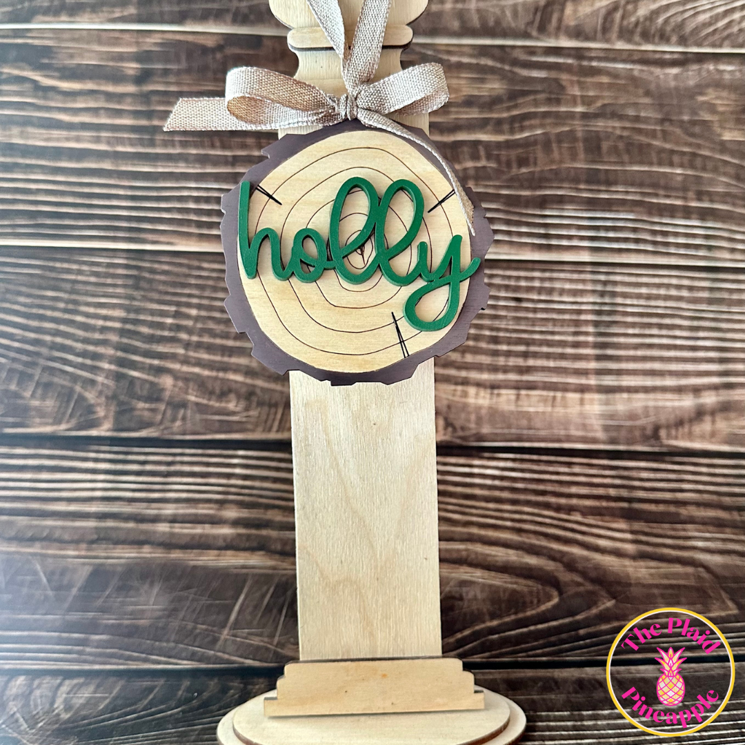 Wood Slice Ornament