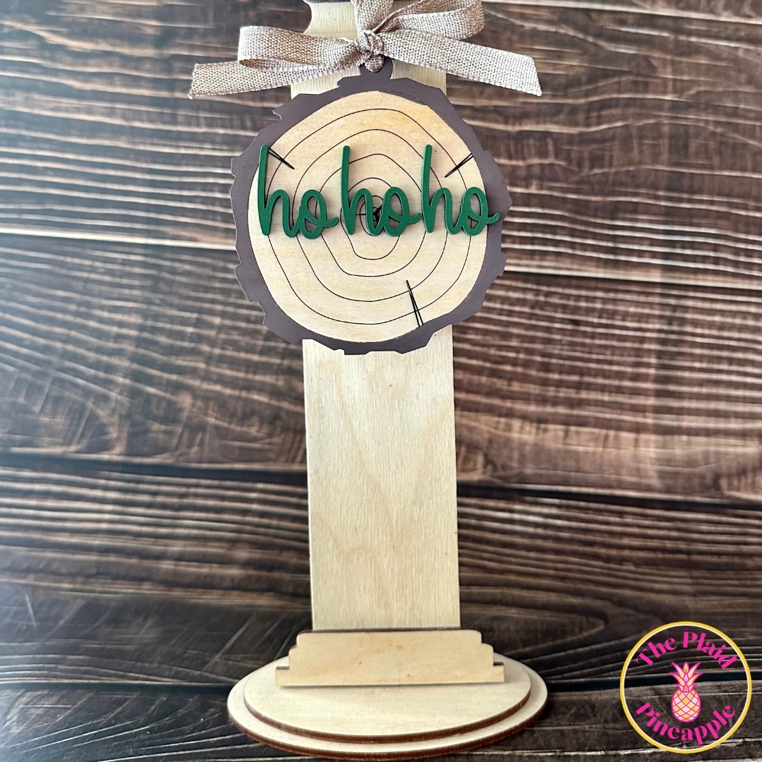Wood Slice Ornament
