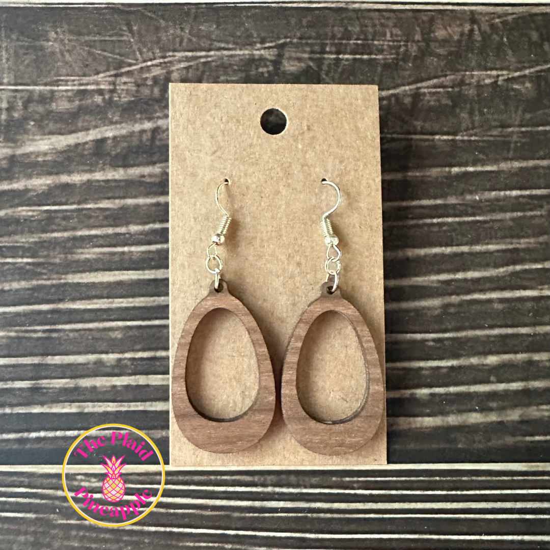 Earrings - Oval