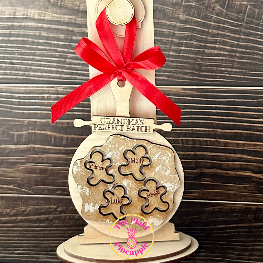 Personalized Gingerbread Ornament