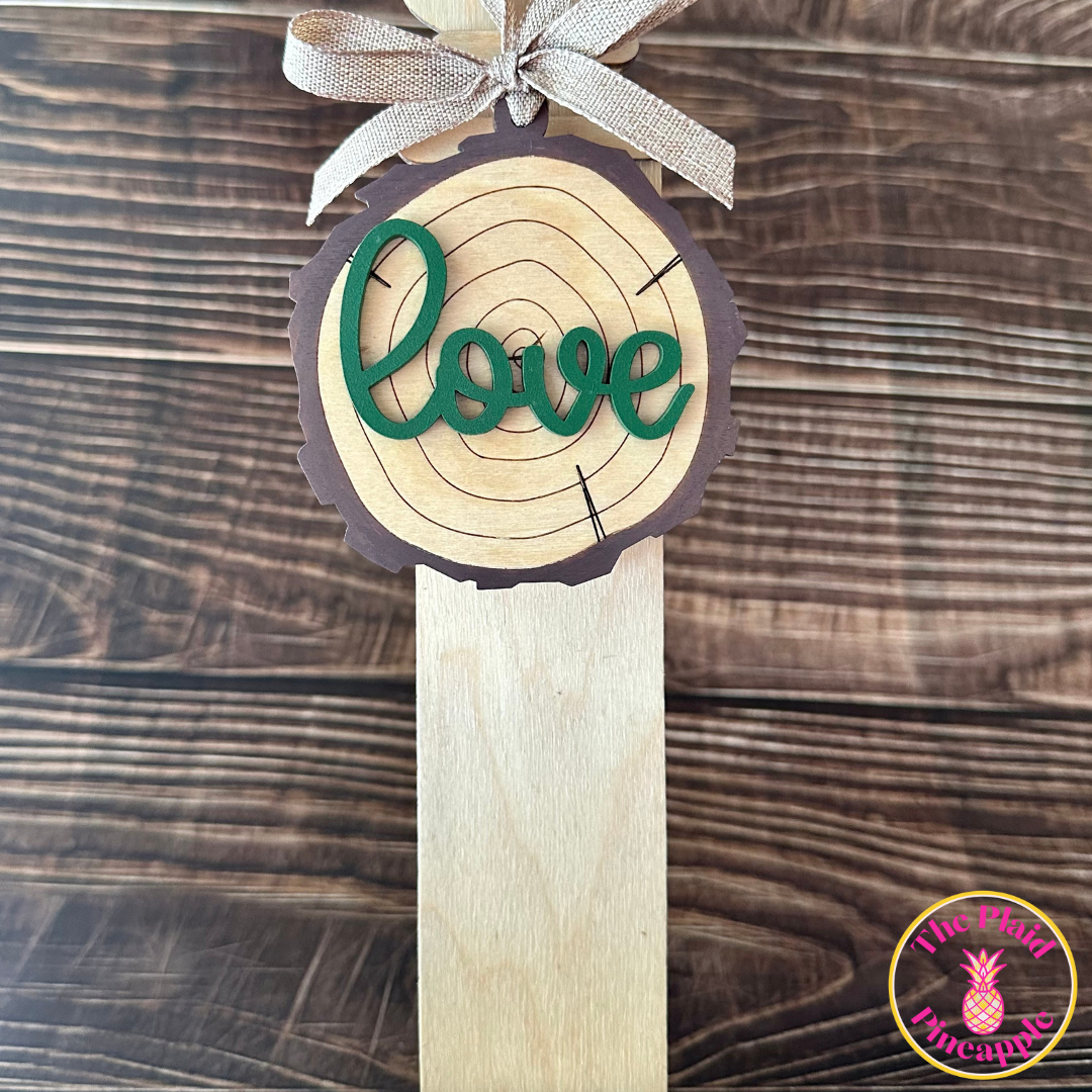 Wood Slice Ornament