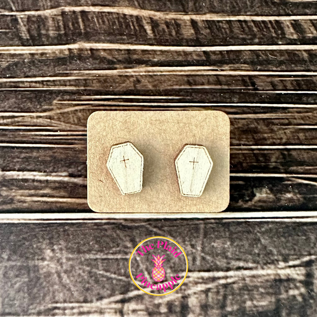 Earrings - Coffins