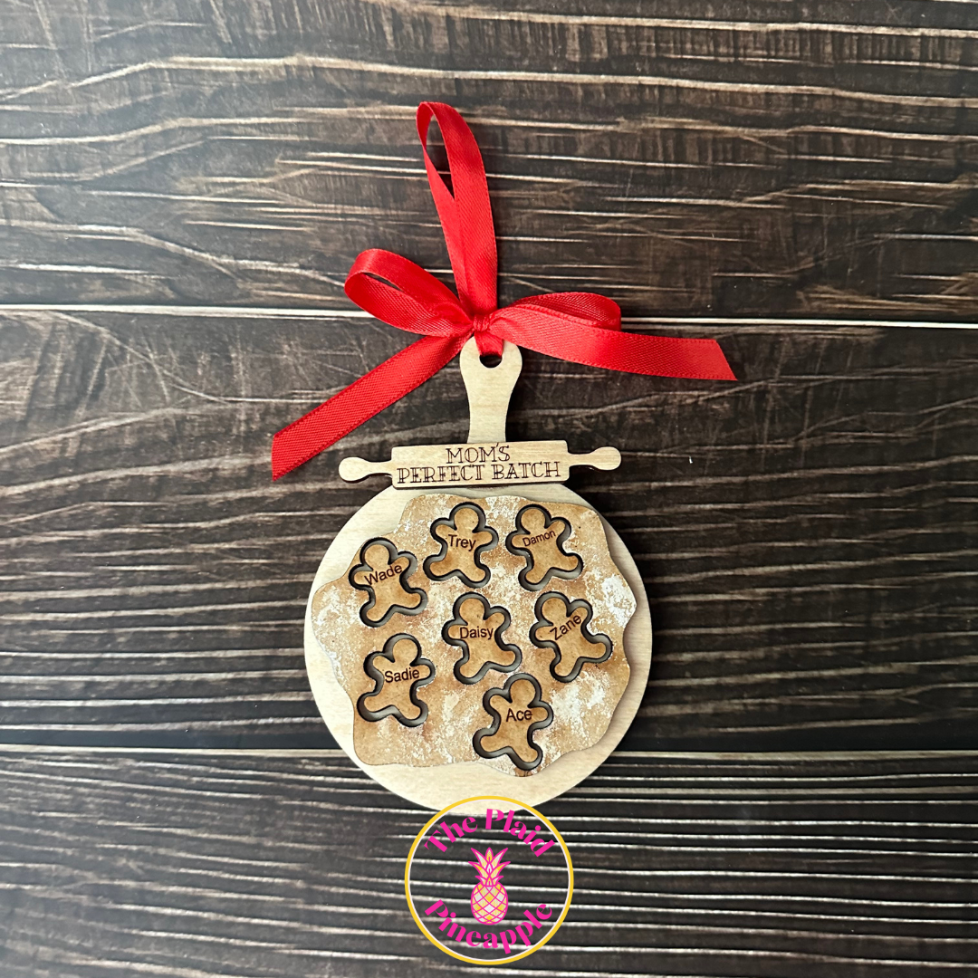 Personalized Gingerbread Ornament