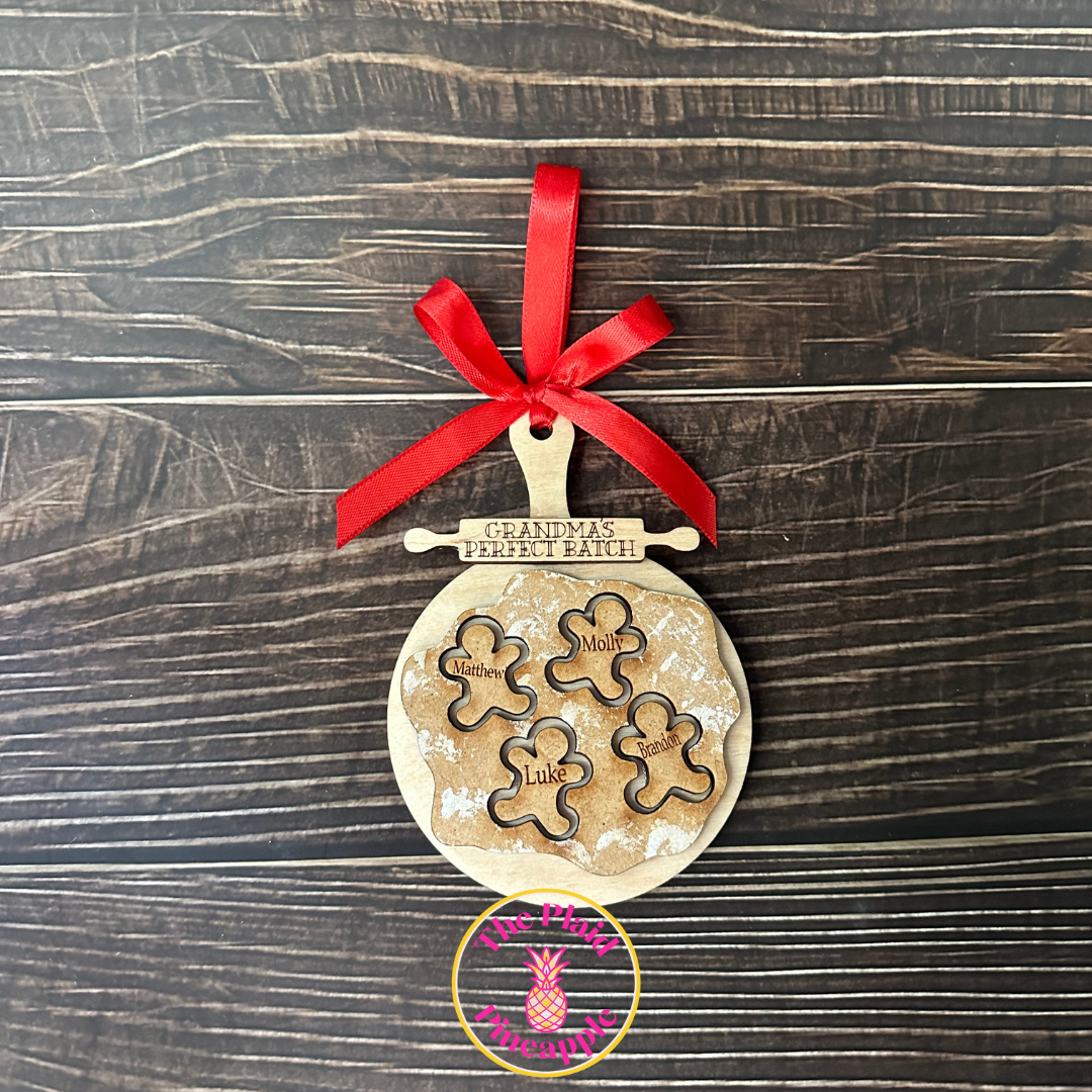 Personalized Gingerbread Ornament