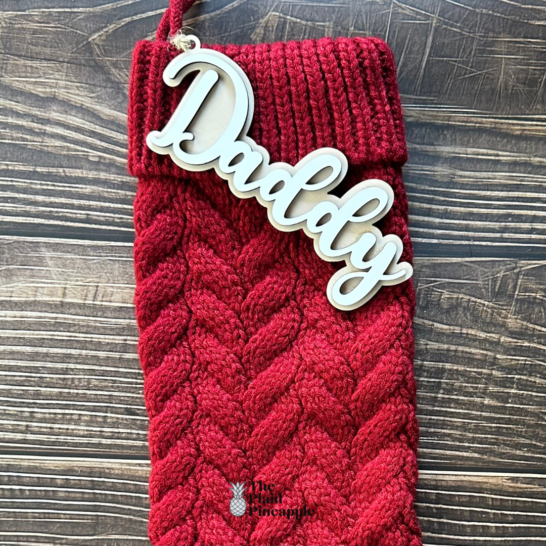 Christmas Stocking Tags