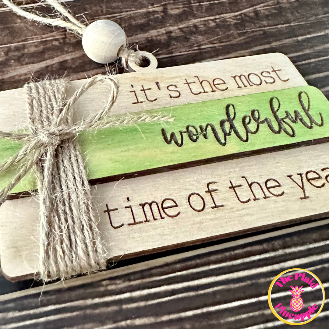 Most Wonderful Time Ornament