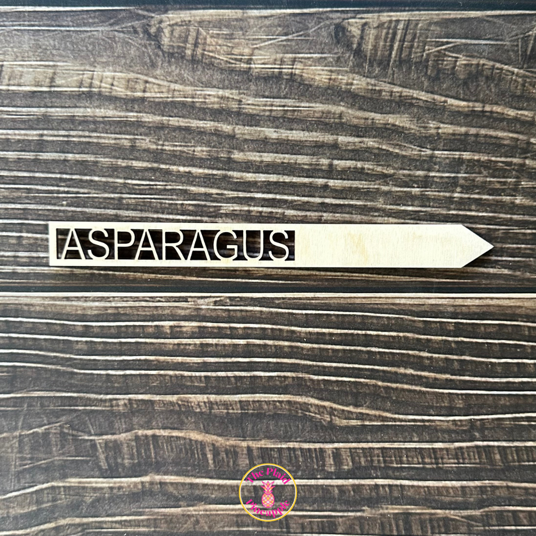 Wooden Garden Markers - 7"