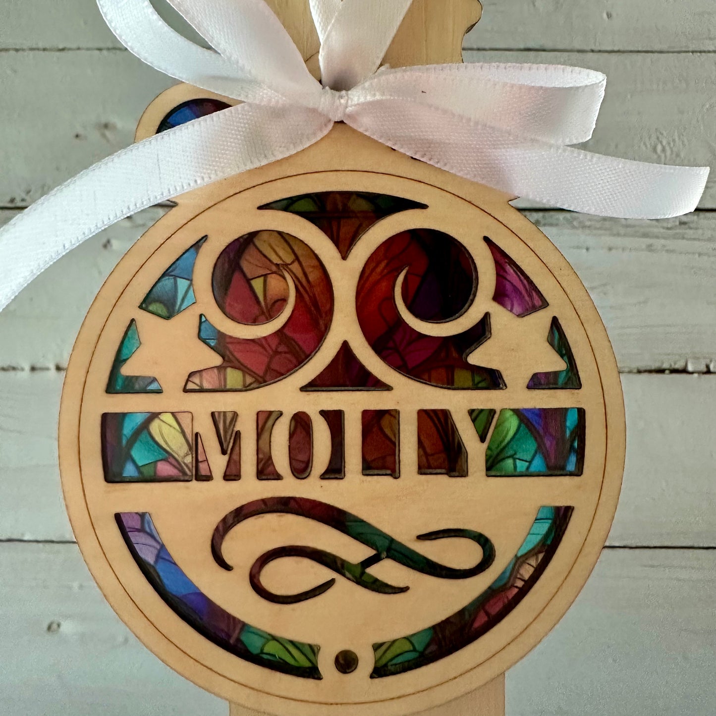 Personalized Wooden Ornament