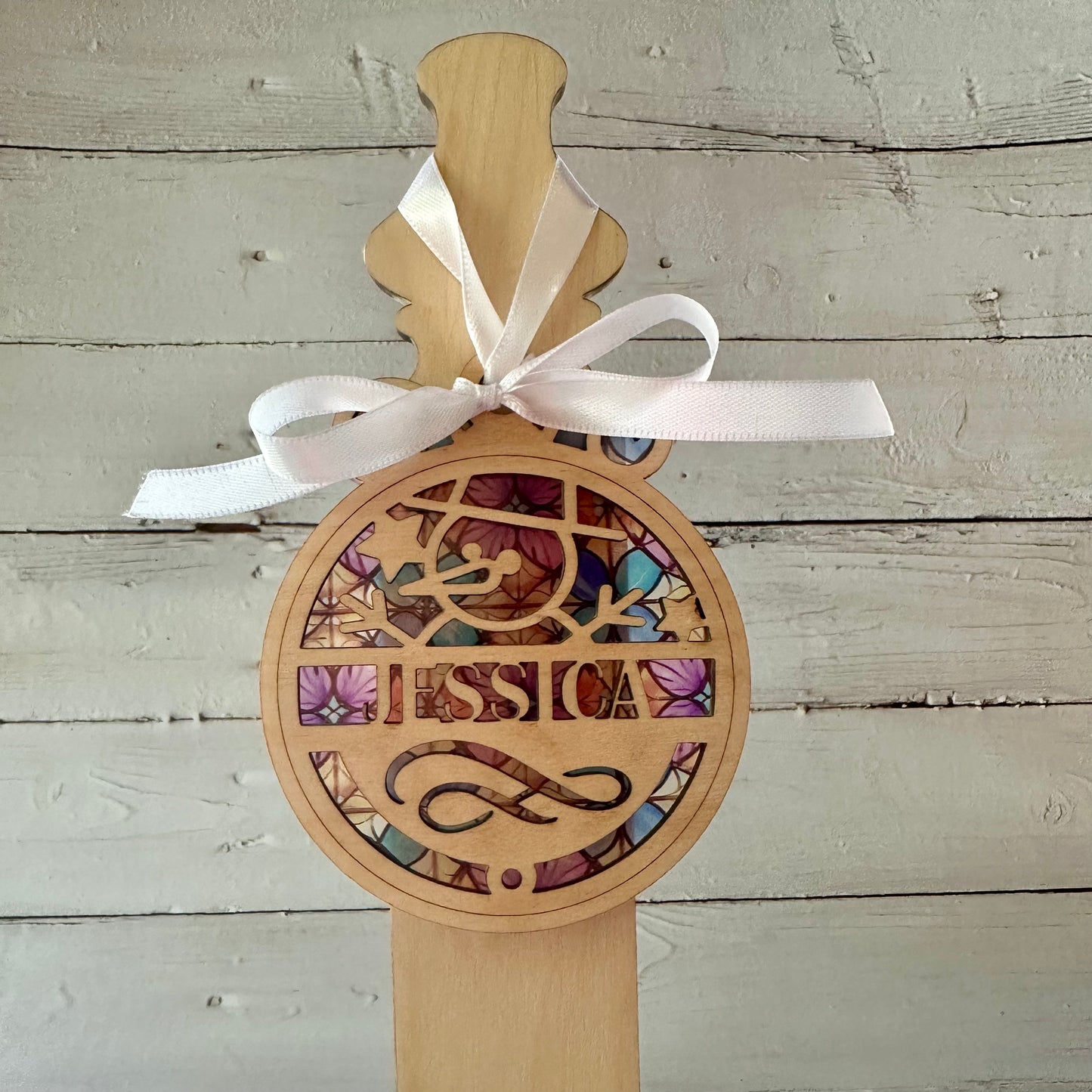 Personalized Wooden Ornament