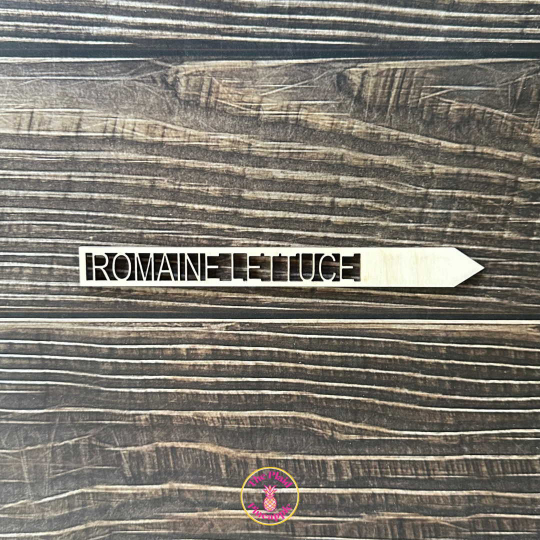 Wooden Garden Markers - 7"