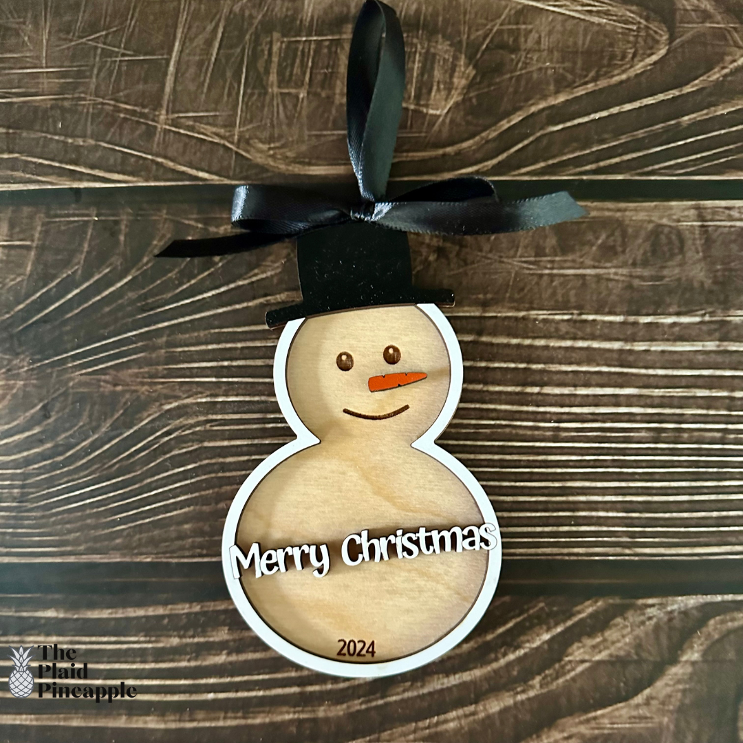 Snowman Ornament - 2024
