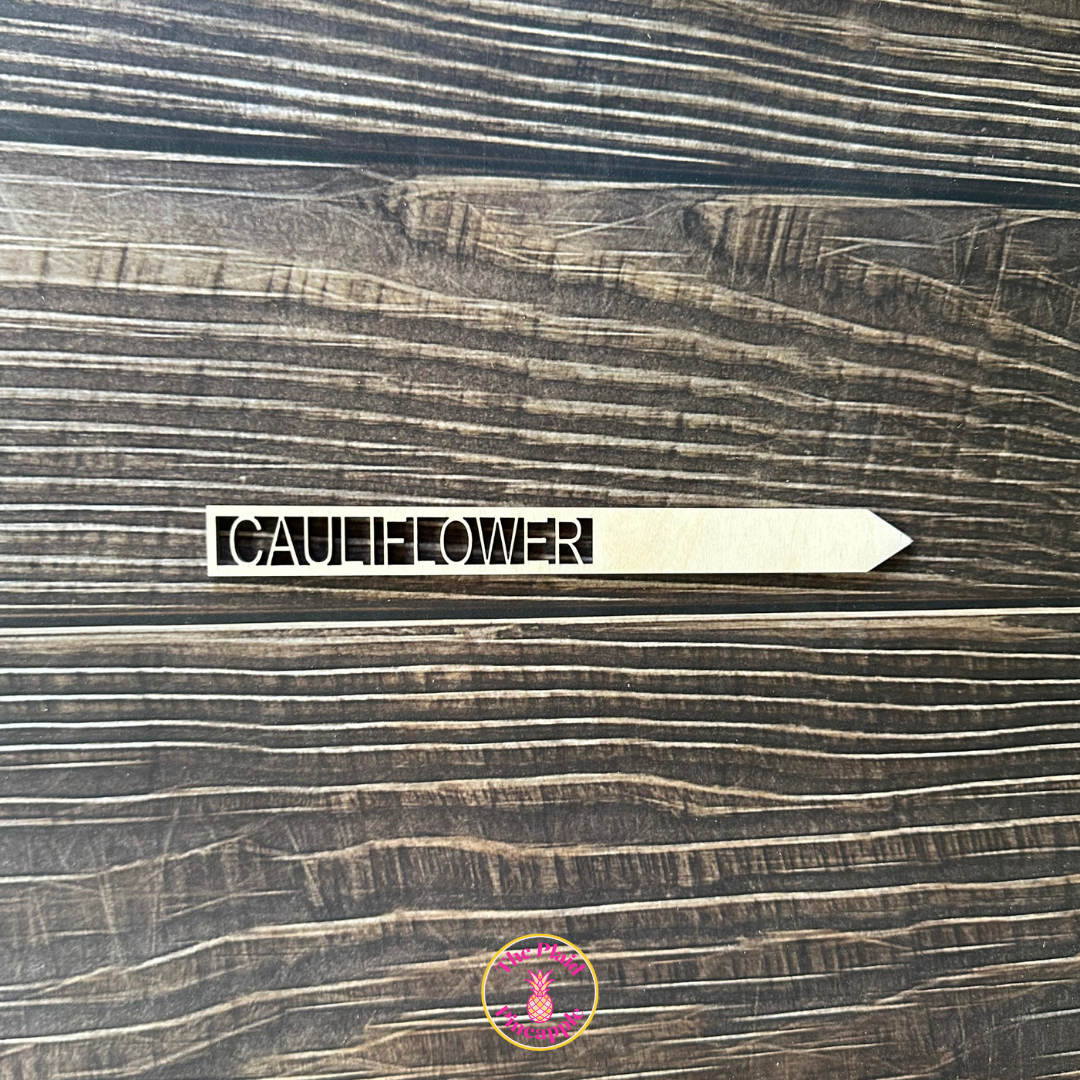 Wooden Garden Markers - 7"