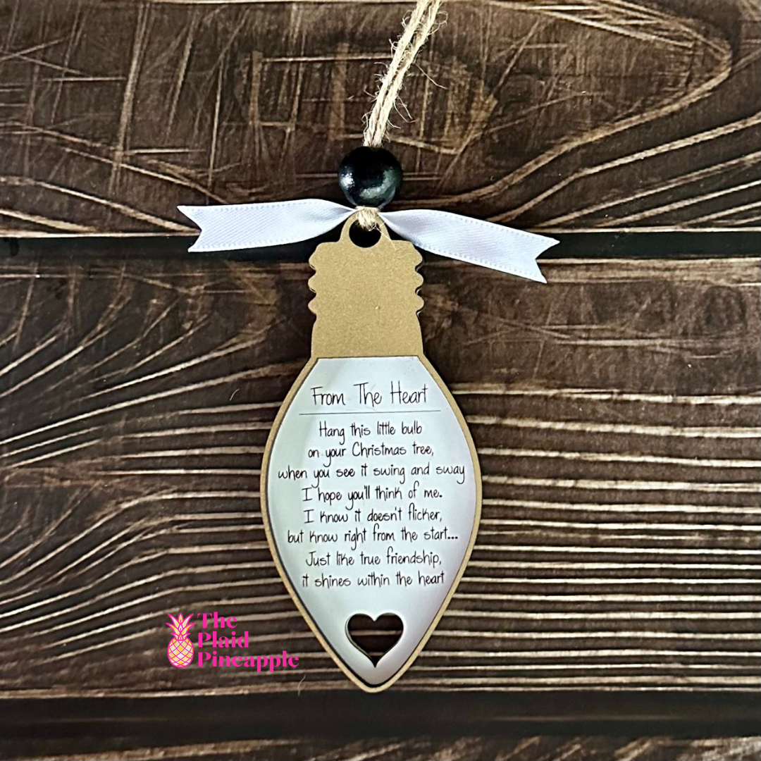 Friendship Bulb Ornament