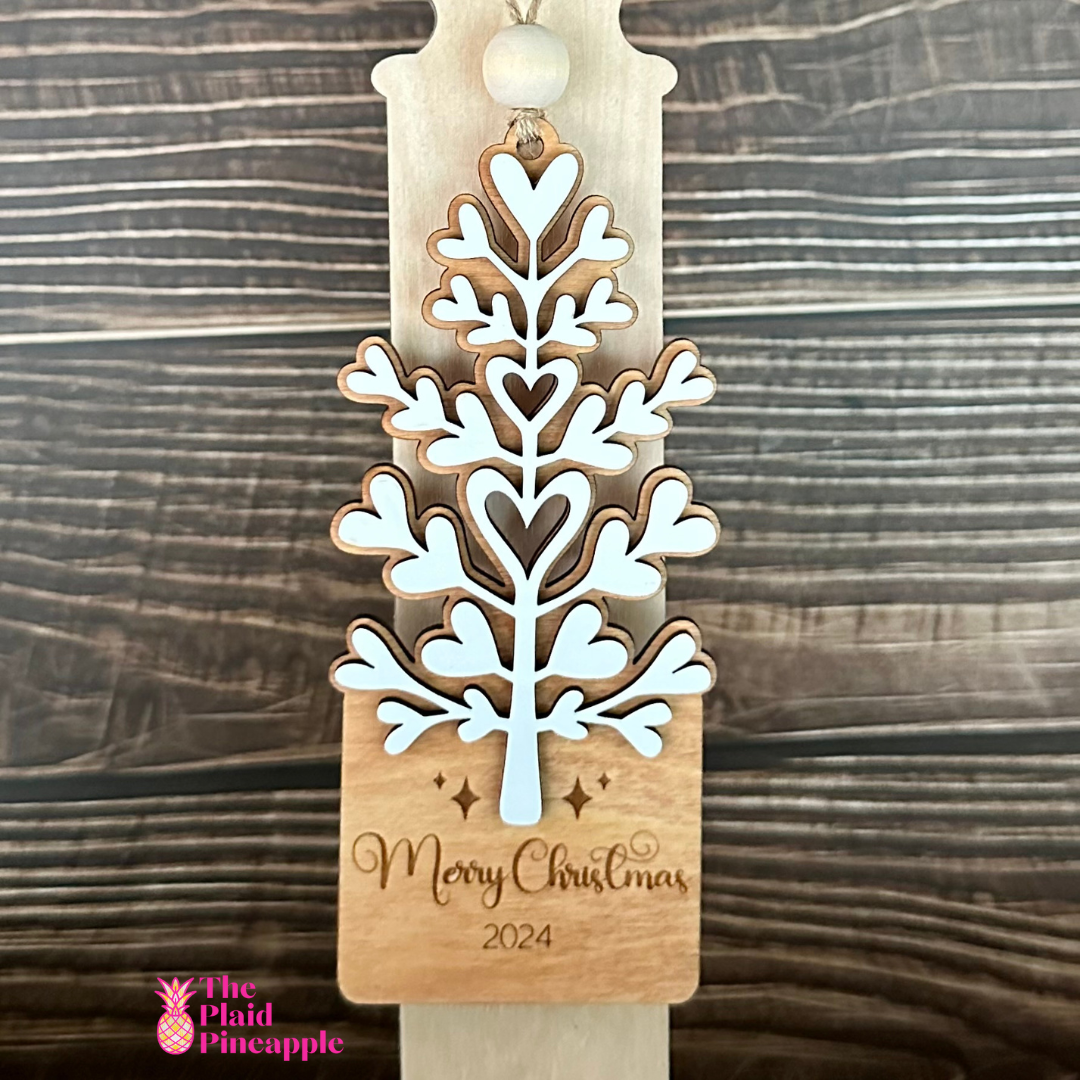 Layered Tree Ornament - 2024