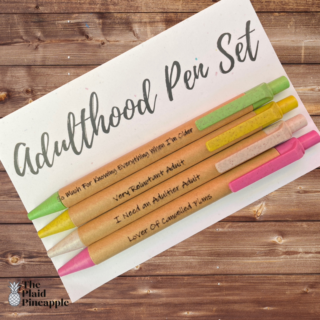 Eco Friendly Pen Set - Adulthood