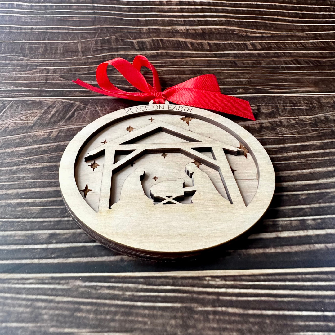 Peace on Earth Ornament