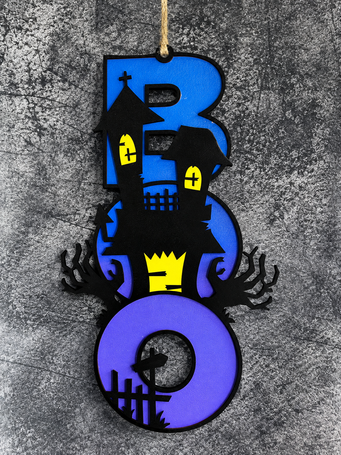 Halloween Boo Sign