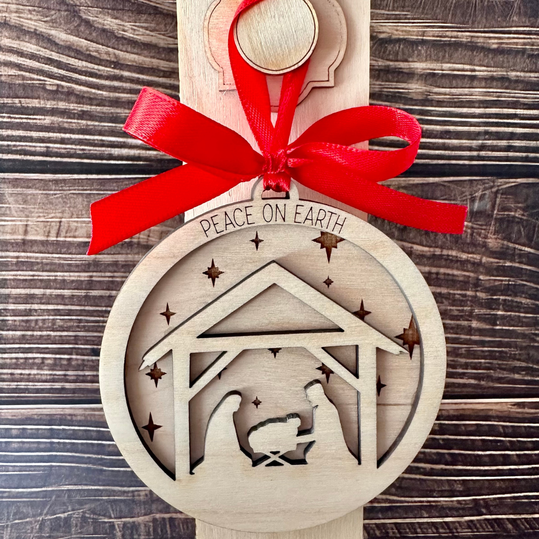 Peace on Earth Ornament