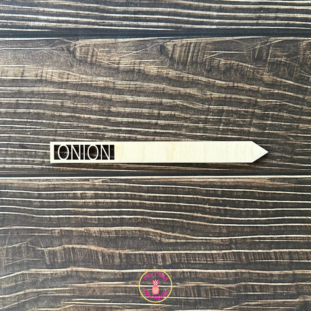 Wooden Garden Markers - 7"