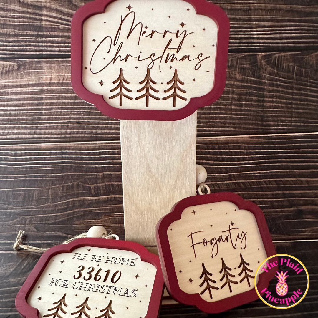 Merry Christmas Ornament