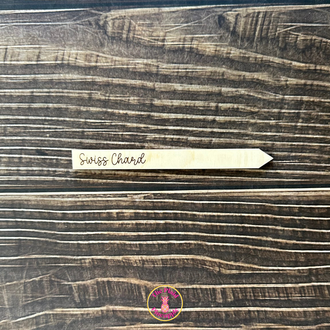 Wooden Garden Markers - 5"