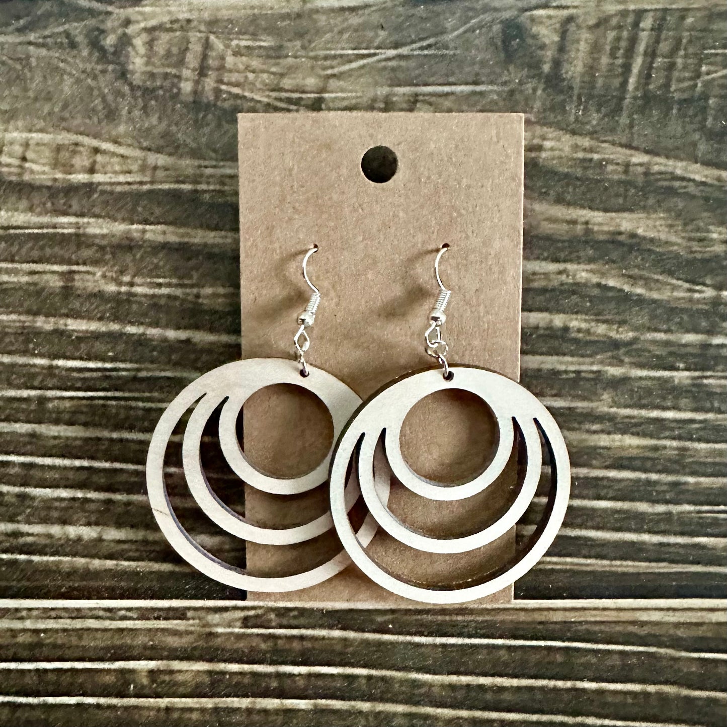 Earrings - Tri-Circle