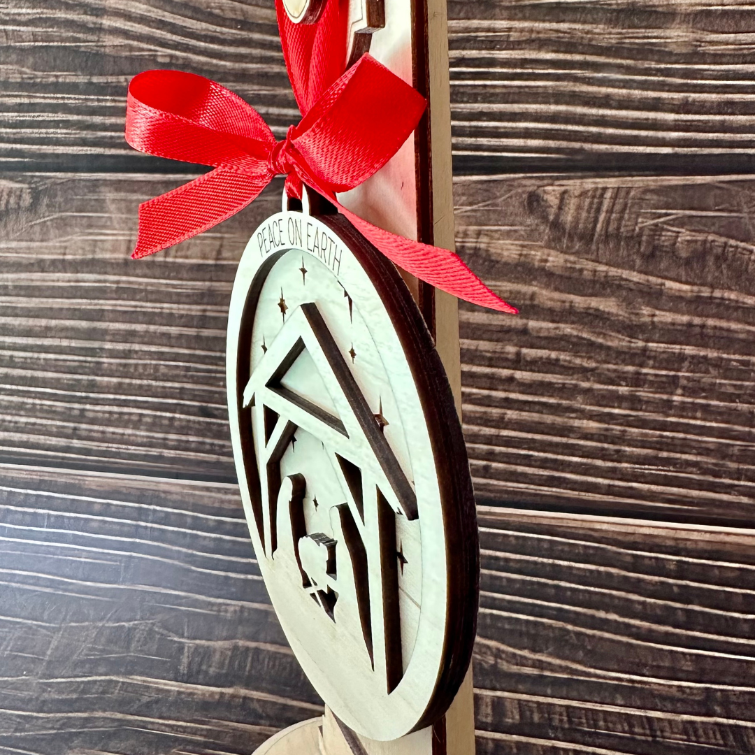 Peace on Earth Ornament