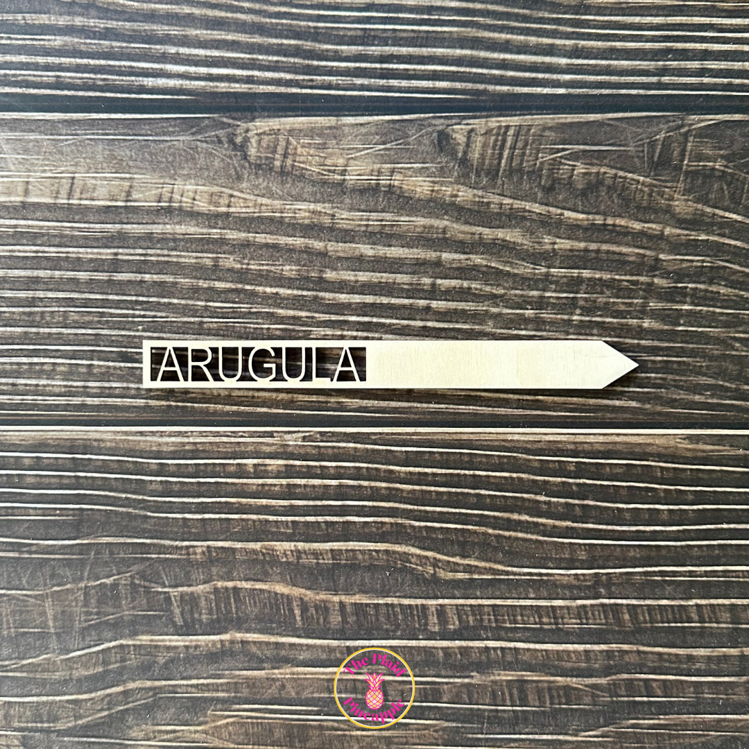 Wooden Garden Markers - 7"
