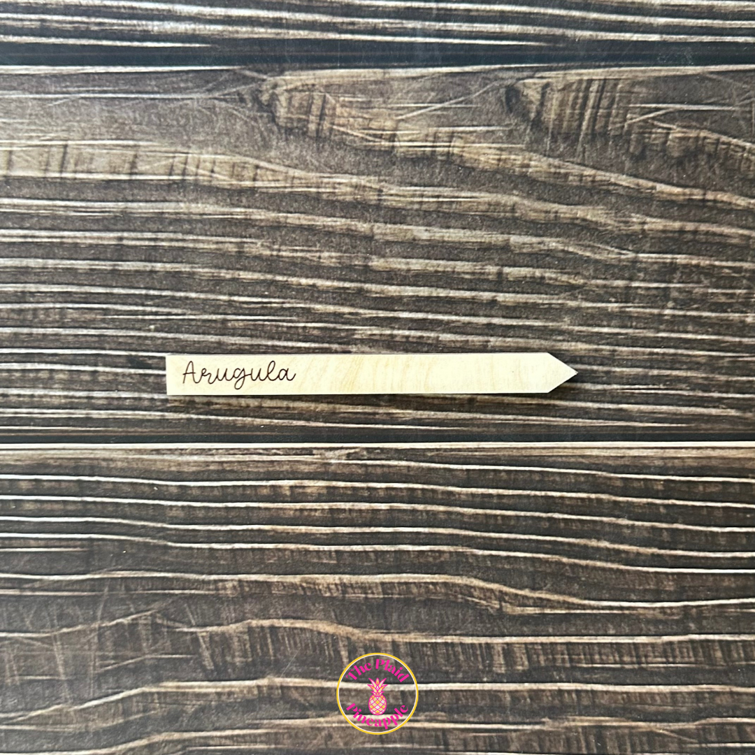 Wooden Garden Markers - 5"