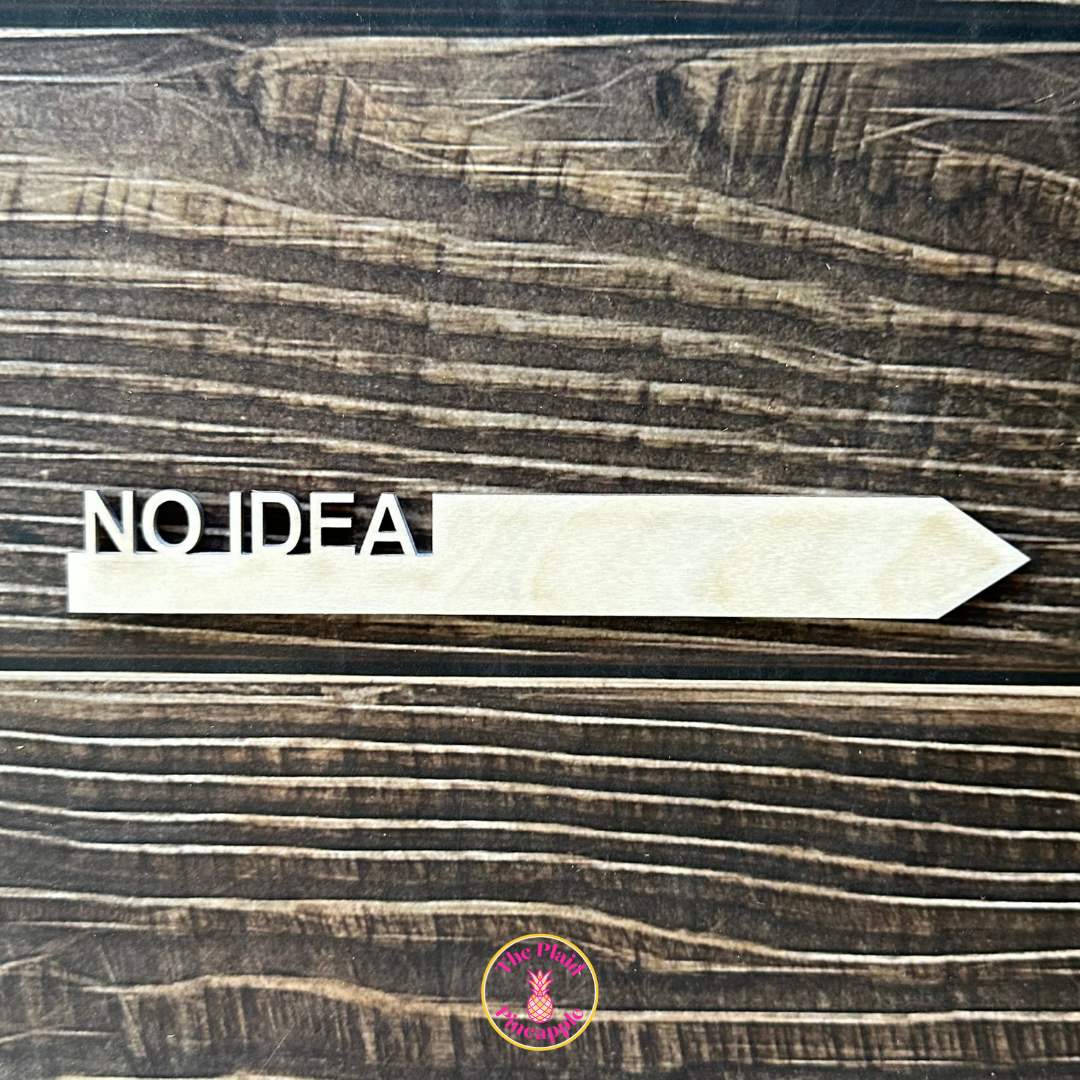 Wooden Garden Markers - Snarky