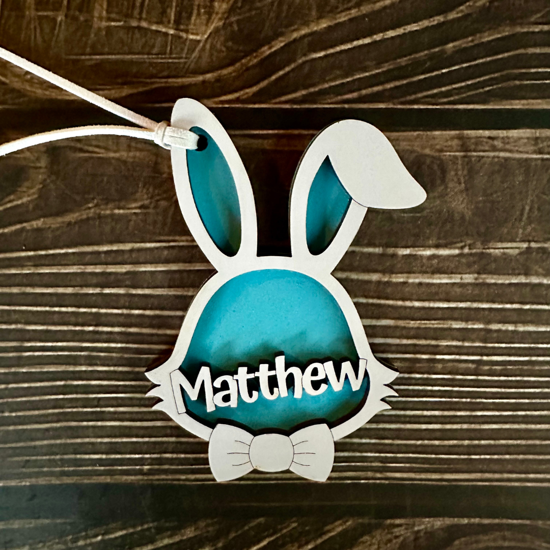Easter Basket Tags - Bunny