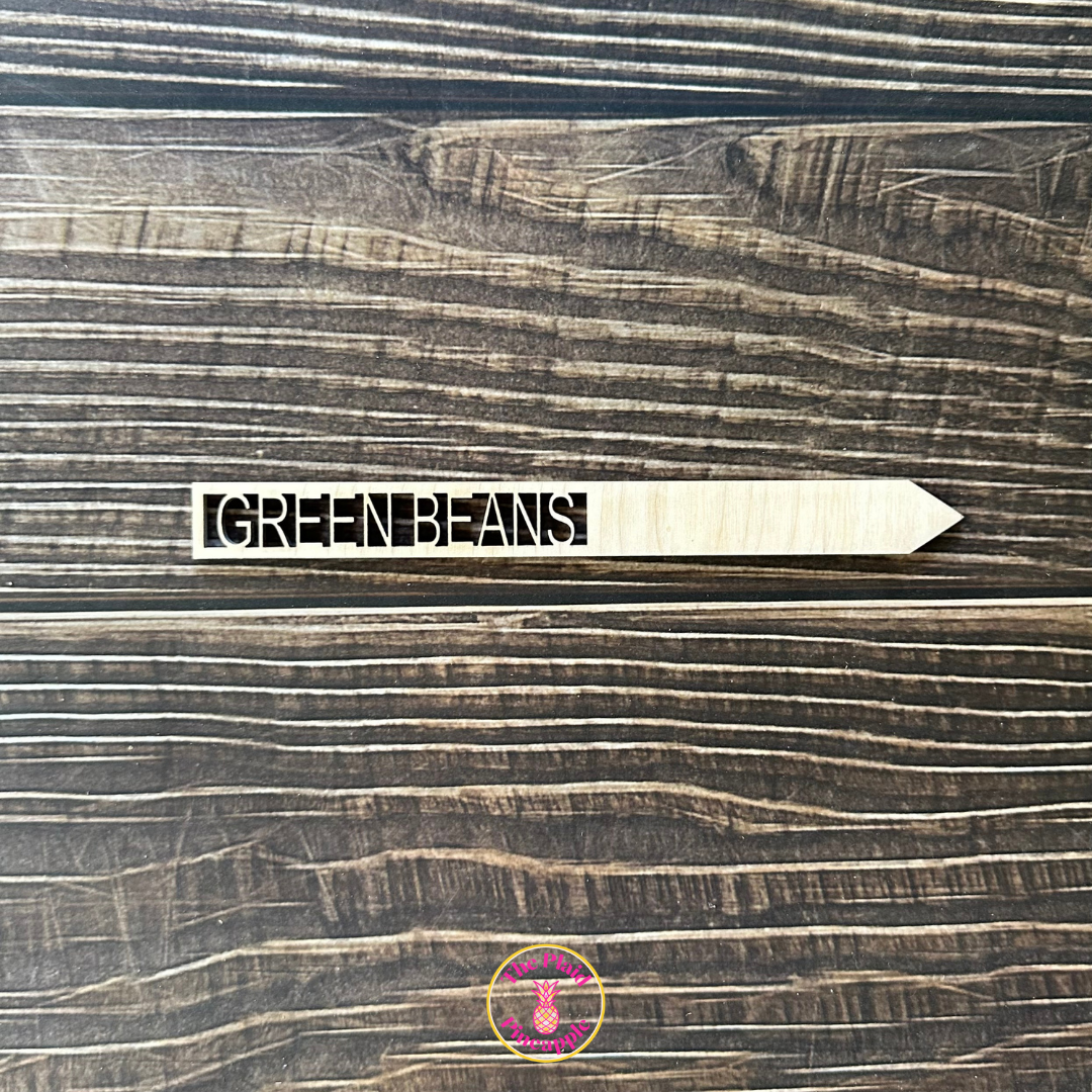 Wooden Garden Markers - 7"