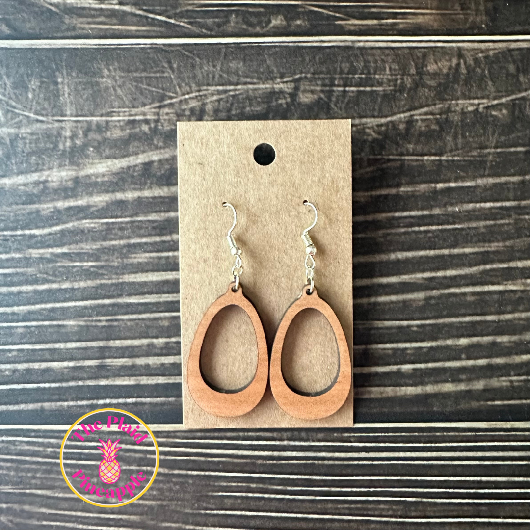 Earrings - Oval