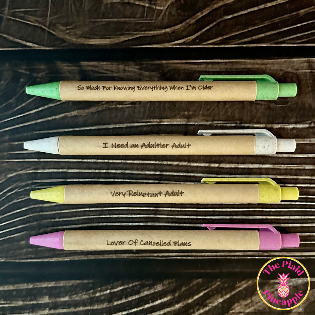 Eco Friendly Pen Set - Adulthood