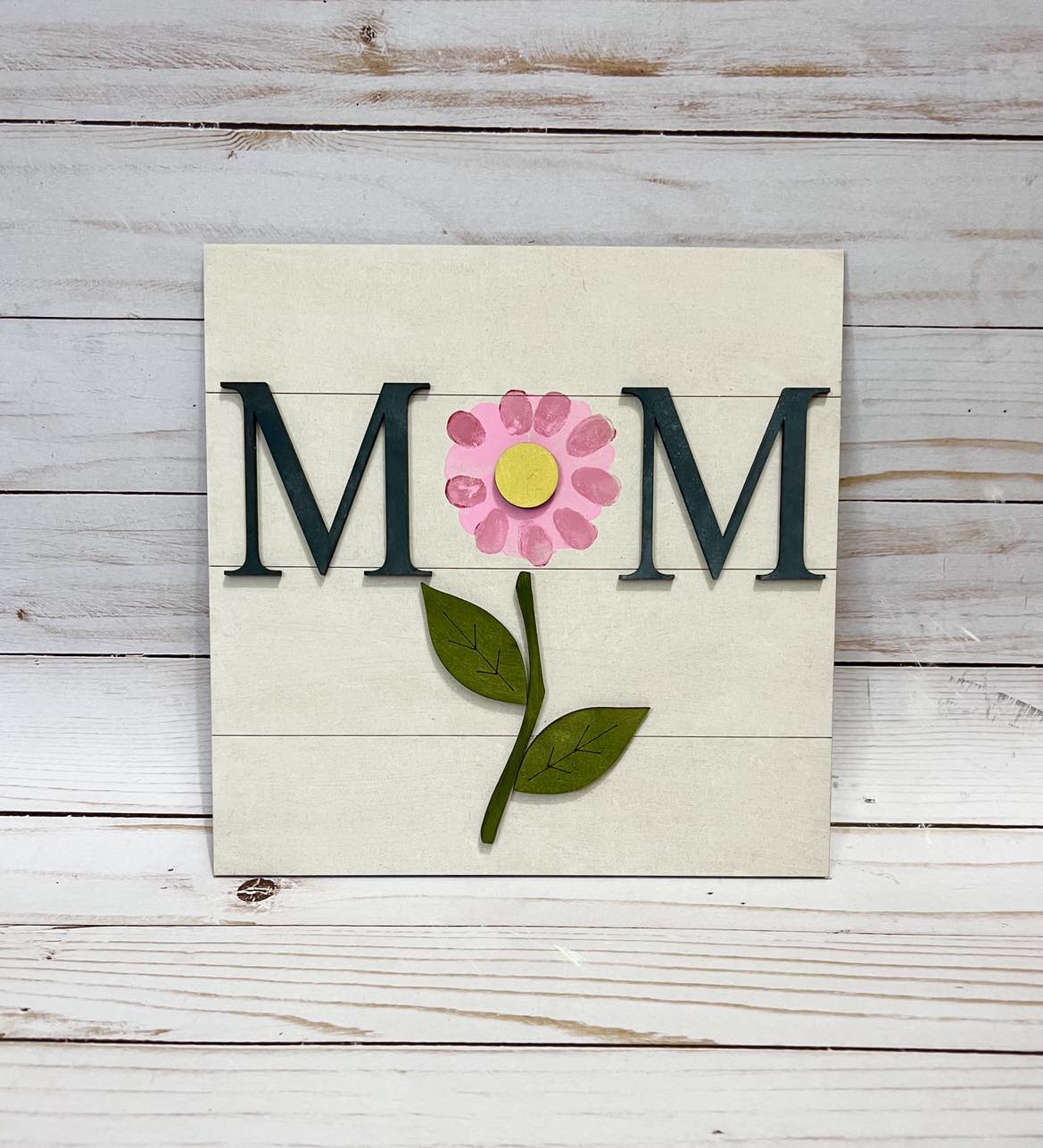 Kids Crafting Kit - Thumbprint Flower for Mom