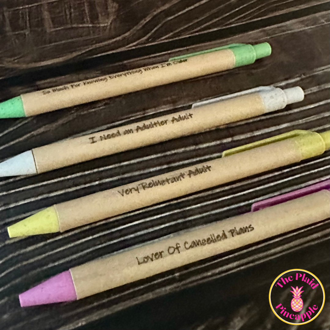 Eco Friendly Pen Set - Adulthood