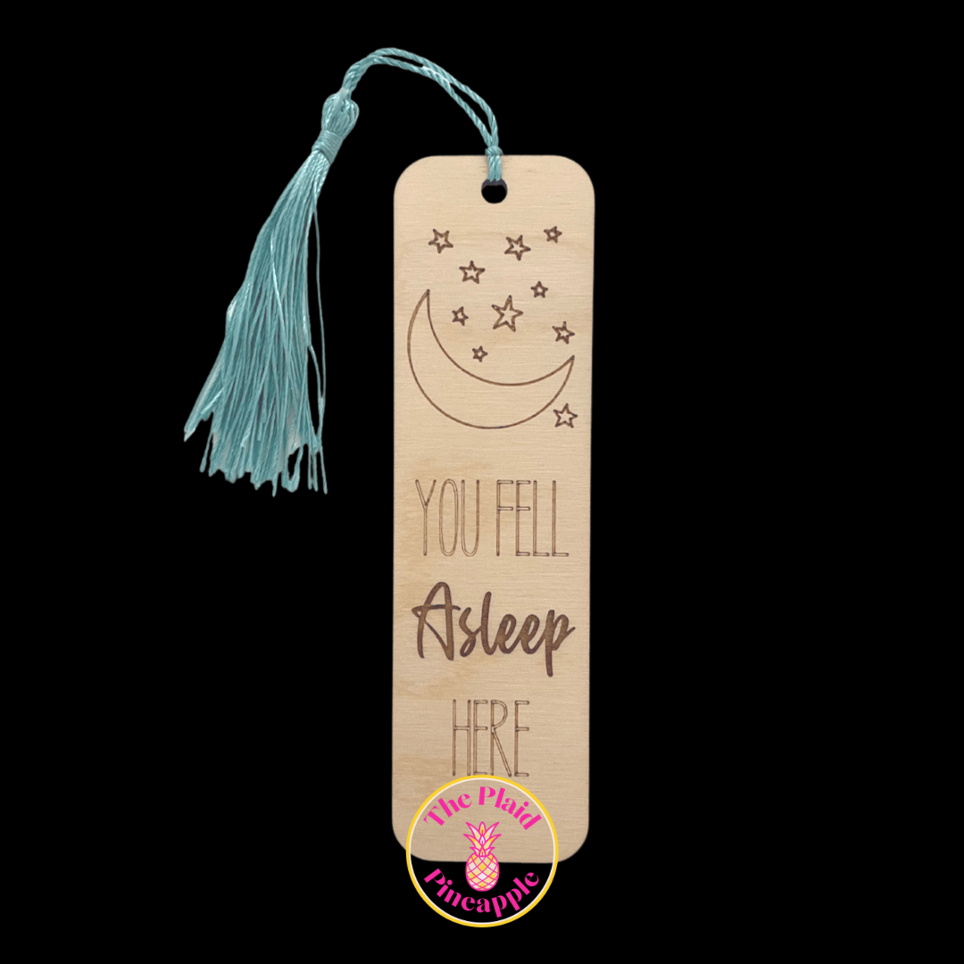 Bookmark - You Fell Asleep Here