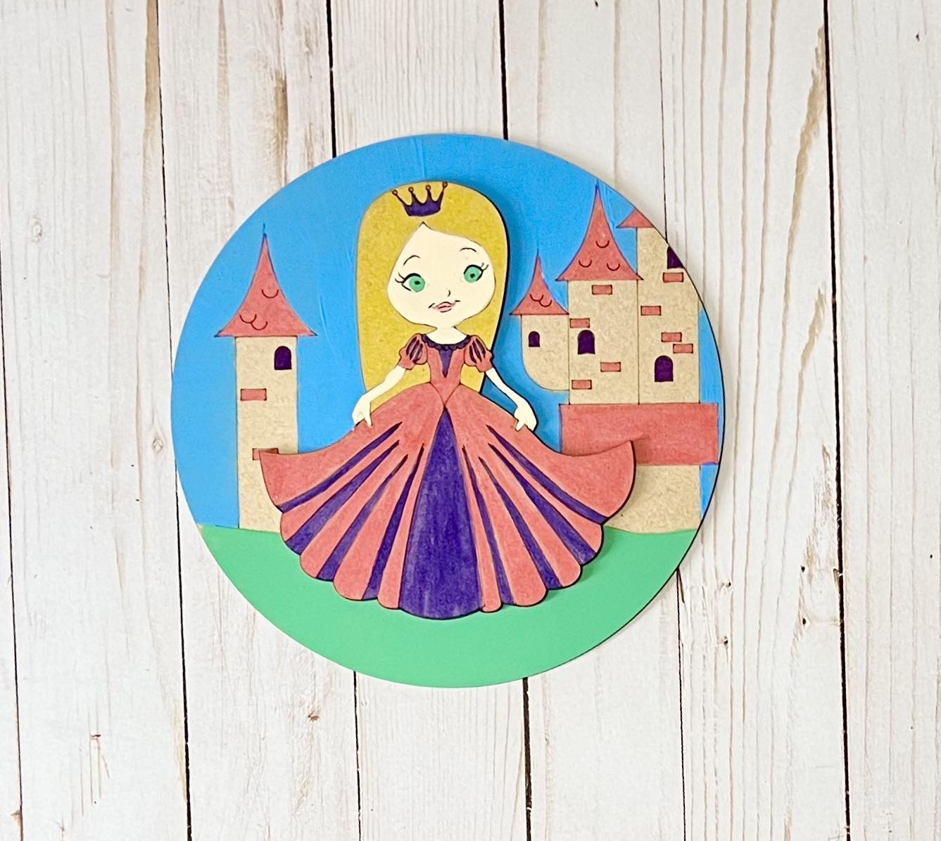 Kids Crafting Kit - Princess Castle