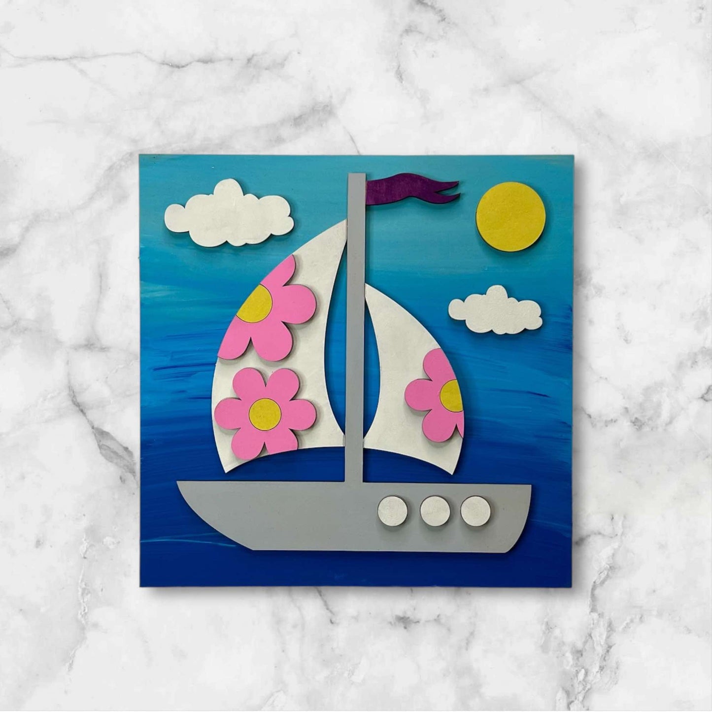 Kids Crafting Kit - Sailboat