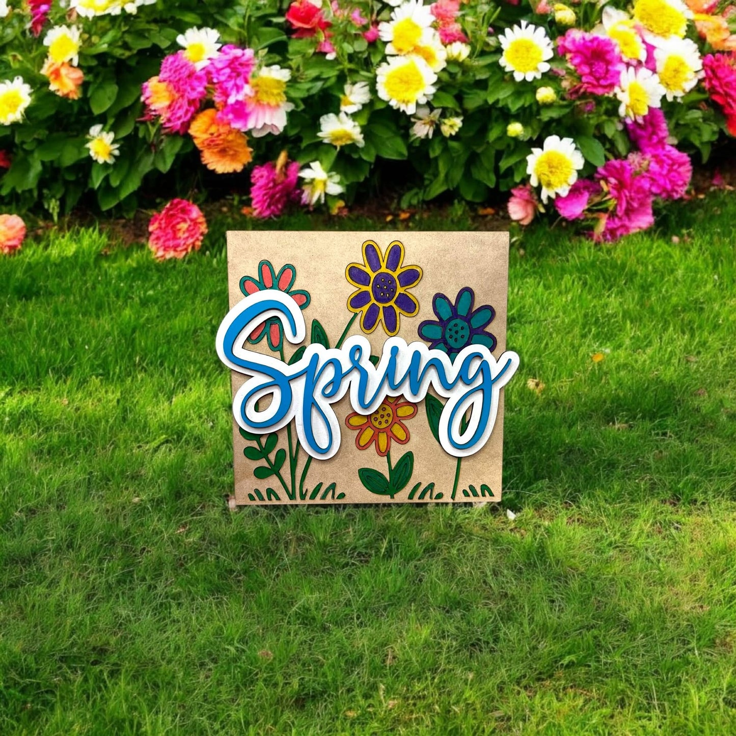Kids Crafting Kit - Spring Flowers
