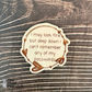 Sarcastic Wooden Magnet