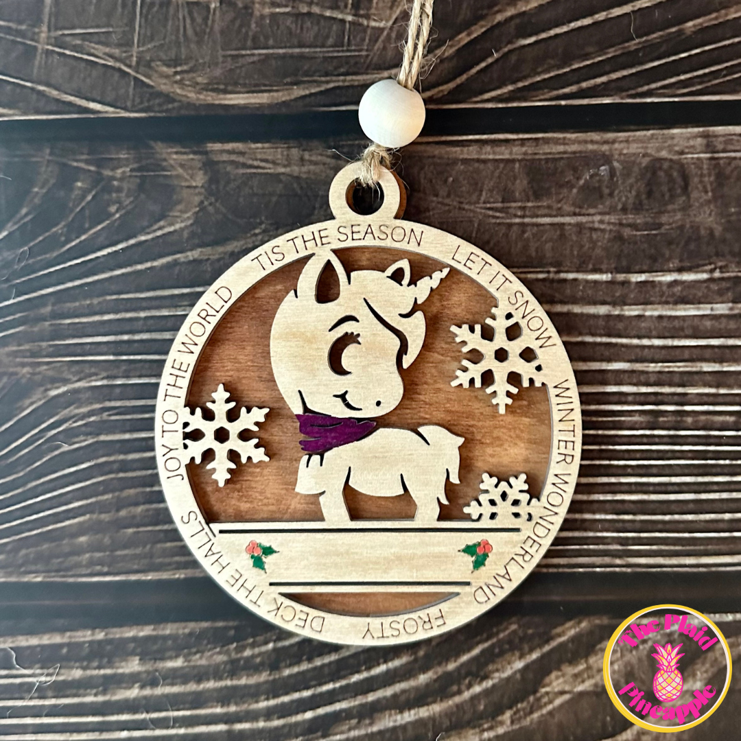 Personalized Toy Ornament